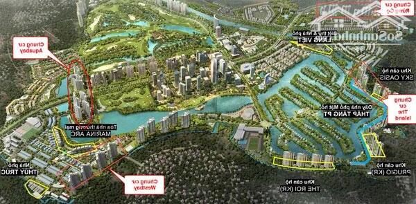 Hình ảnh Bán căn hộ 45m2 , 1PN+1, Tháp A, Chung cư West Bay , Khu đô Thị Ecopark 1