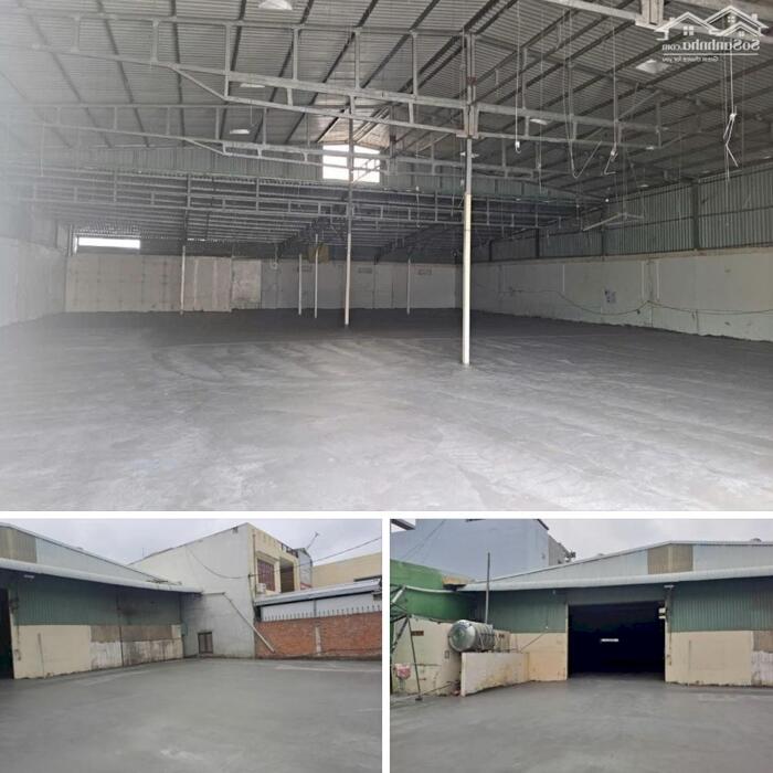 Hình ảnh Cho thuê kho, nhà xưởng 1000m2, xd 700m2 gần UBP. Thạnh Lộc Quận 12 0