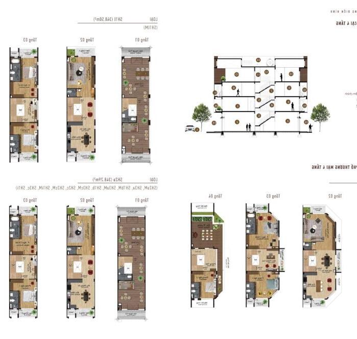 Hình ảnh Nhà phố 2 mặt tiền Artisan Park - chiết khấu cực cao - sẵn sàng bàn giao - chỉ từ 6,9 tỷ / căn 2 mặt tiền 7