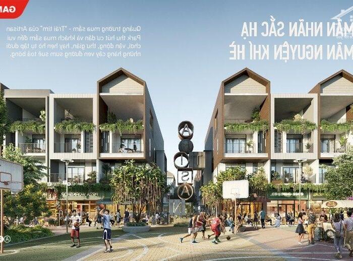 Hình ảnh Suất mua nhà phố 2 mặt tiền Artisan Park căn vị trí tốt - căn góc 3 mặt tiền - căn mặt tiền đường chính. 4