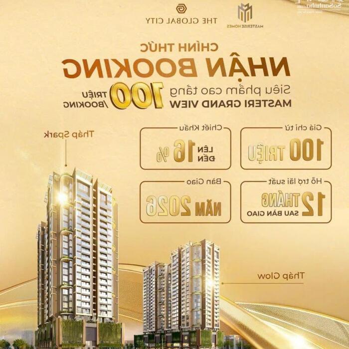 Hình ảnh Ưu Đãi CK Đến 16% Khi Booking Căn Hộ The Global City Q2, Khu Đô Thị Bậc Nhất SG 1