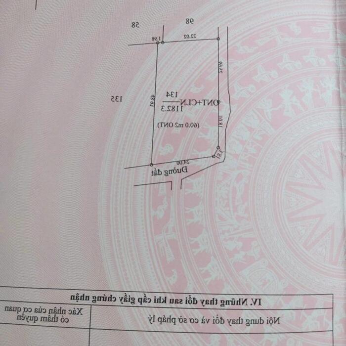 Hình ảnh Bán đất 1182,3m2 tại Ea Hồ, Krông Năng, Đắk Lắk – Sổ hồng riêng, giá chỉ 550 triệu 6