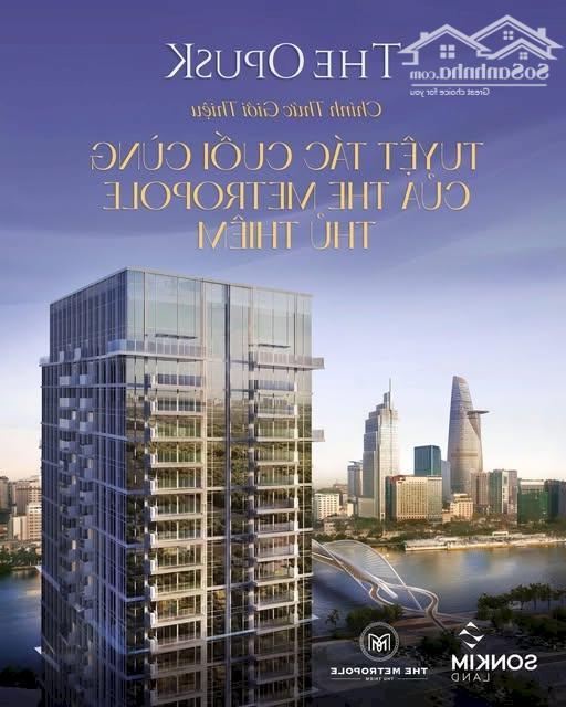 Hình ảnh Là dấu ấn cuối cùng của The Metropole Thủ Thiêm, The OpusK Residence sẽ mang đến 150 căn hộ 0