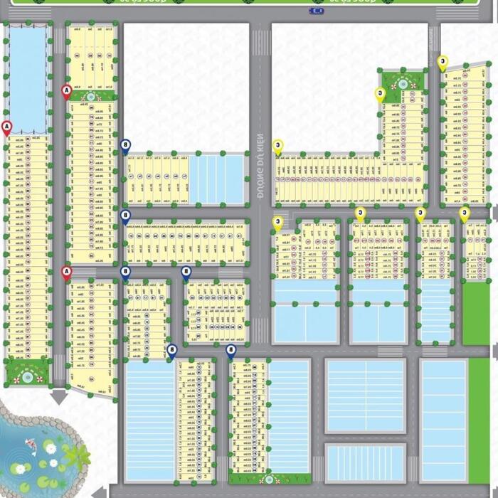 Hình ảnh Chủ kẹt tiền bán lỗ nền 96m2 kdc Nam Phong Ecotown giá rẻ đầu tư mua là lời 750tr 3