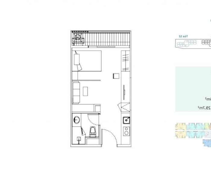 Hình ảnh Bán căn hộ Studio , ban công Đông Nam - Chung cư Sky Oasis Ecopark - giá 1,850 bao sổ 2