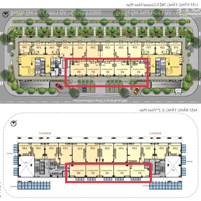 Hình ảnh Bán shophouse 1 trệt + 1 lầu gần trường Canada Phú Mỹ Hưng 1