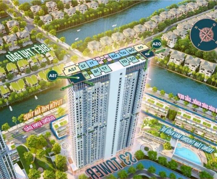 Hình ảnh Bán căn hộ 2 ngủ 1 vệ sinh - Chung cư Sky Oasis Ecopark , đủ đồ - Giá 2 tỷ 650 0