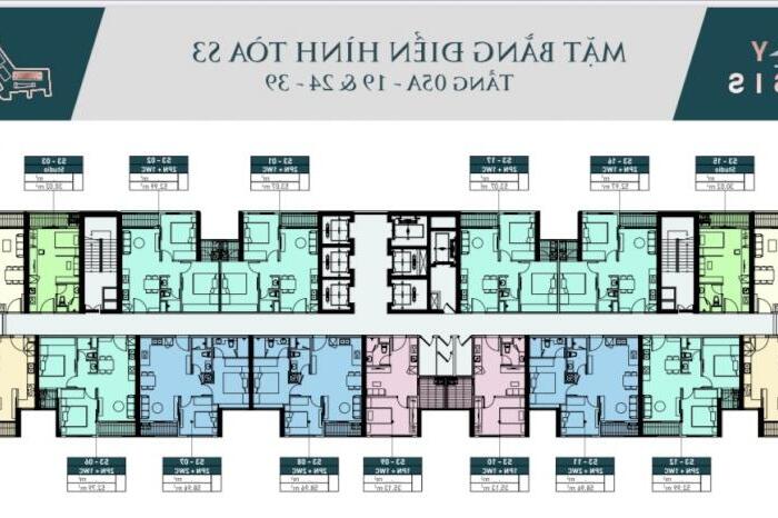 Hình ảnh Bán căn hộ 2 ngủ 1 vệ sinh - Chung cư Sky Oasis Ecopark , đủ đồ - Giá 2 tỷ 650 1