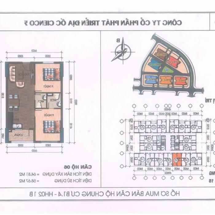 Hình ảnh Chính chủ cần bán căn hộ 2 ngủ, full nội thất, view thoáng đẹp tại KĐT Thanh Hà Cienco 5 2