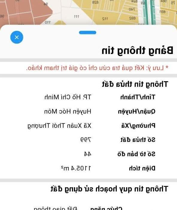 Hình ảnh Đất thổ cư 2 mặt tiền Nguyễn Thị Thử-Xuân Thới Thượng-Hóc Môn.Dt 1197m2~21ty 3