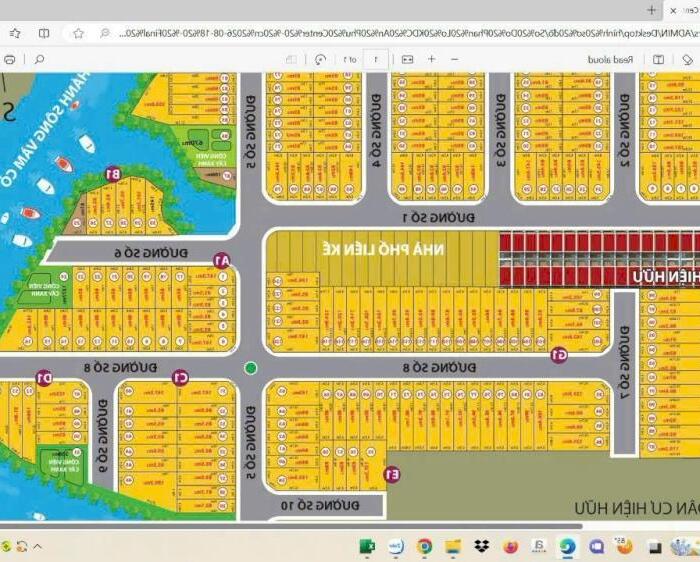 Hình ảnh Xả gấp nền ngộp 83m2 kdc An Phú Center giá bao lời khi mua đầu tư 650tr 3