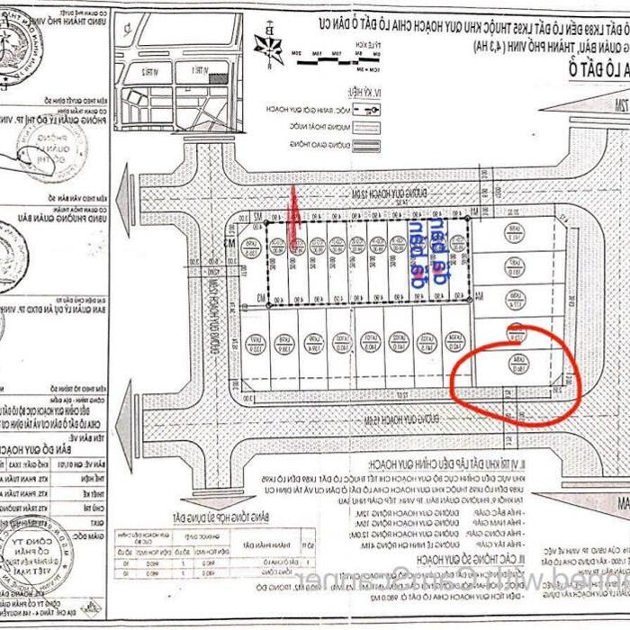 Hình ảnh Bán Lô Góc 167m2 mặt đường Lệ Ninh - Khối 7 Quán Bàu, TP Vinh 1