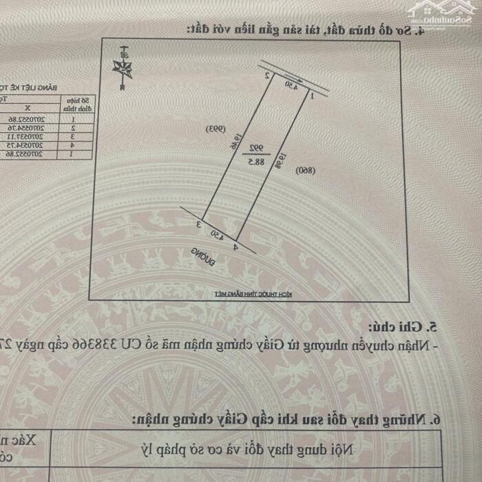 Hình ảnh Bán lô 89m2 mặt đường 35m, khu đấu giá X5 Nghi Phú, TP Vinh 2