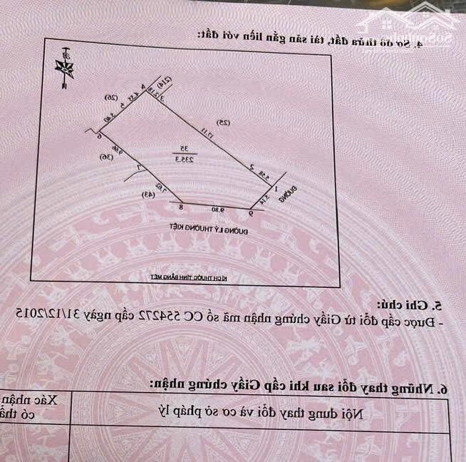 Hình ảnh Bán lô góc 237m2 mặt đường Lý Thường Kiệt kéo dài, P. Hưng Bình, TP Vinh 1