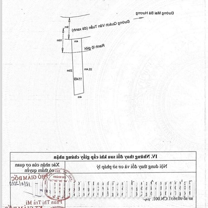 Hình ảnh Đất Mt đường Quách Văn Tuấn, P5 TP Tân An tỉnh Long An 4