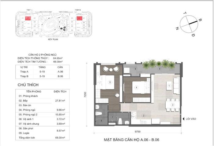 Hình ảnh Bán căn hộ cao cấp kế cạnh trung tâm hành chính mới, cam kết cho thuê 330tr/năm 0