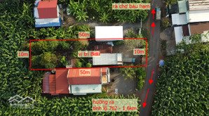 bán nhà vườn tại bàu hàm, 1,6 tỷ, 500m2, pháp lý đầy đủ, mặt tiền 10m