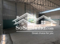 cho thuê kho, xưởng mới dựng dt hơn 400m2 gần cầu niệm, kiến an, xe công thuận tiện