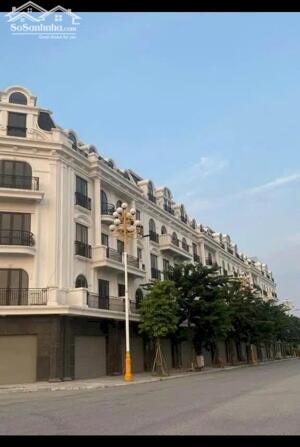 Bán nhà phố mặt phố KĐT Bắc Đầm Vạc, Vĩnh Yên, Vĩnh Phúc. Giá chỉ 8,4 tỷ