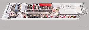 cho thuê tầng trệt, toà nhà mặt tiền đường trần hưng đạo, khu vực trung tâm tp cần thơ