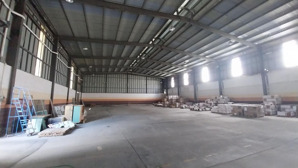 cho thuê xưởng 1000m2 gần cầu niệm - kiến an. xe container quay đầu trong xưởng. lh 