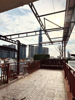 chính chủ cho thuê rooftop 250m2 view lankmark 81 mặt tiền đường trần não - giảm 10% năm đầu