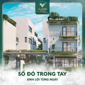 chỉ từ 6 tỷ sở hữu biệt thự biển vlasta sầm sơn sổ đỏ lâu dài, sát biển, khai thác ngay