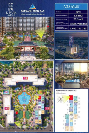 siêu phẩm căn 3pn đẹp nhất dự án vinhomes thanh hóa a3.505