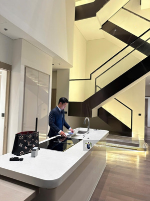 penthouse duplex 2 tầng tại tòa lake grand marina saigon, đẳng cấp giữa trung tâm quận 1