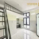 Cho thuê căn hộ duplex dành cho sinh viên, cửa sổ, full nội thất, ngay cầu kinh thanh đa