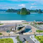 Bán lô đất nền góc lk35 phương đông vân đồn - sổ lâu dài, view chính diện biển, mặt quảng trường