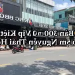 Bán 300m2 vip kiệt ôtô thông 5m nguyễn thái học