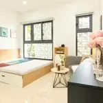 Căn hộ cửa sổ lớn, bếp xa giường, thang máy gần chợ bà chiểu, cầu bông