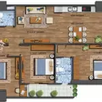 Bán căn hộ gấp tại ecolife tây hồ, 7,5 tỷ, 103m2, 3 pn, đầy đủ nội thất. lh chi tiết 0354889548