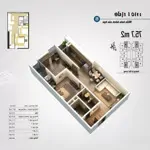 Căn hộ đẹp xuất sắc tại the pride, 3,9 tỷ, 75m2, 2 phòng ngủ nội thất đầy đủ