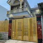 Nhà mới xã hưng long bình chánh dt ( ngang 7,5m dài 19m ) xd : 1 trệt 1 lầu , giá 4,55tỷ