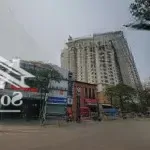 Tòa nhà tmdv cầu bươu, mới xây - doanh thu cho thuê 2 tỷ/năm, 6 tầng thang máy có hầm, 2mặt thoáng