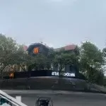 Siêu phẩm! cho thuê nhà mặt phố khu linh đàm. diện tích 140m x 2 tầng. lô góc nhận diện đỉnh