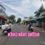 đất mặt tiền đường trần chiên ( ngang 10m dài 20m)