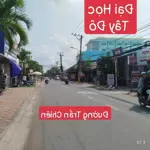 đất mặt tiền đường trần chiên - cách trường đại học tây đô chỉ 100m