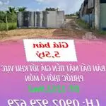 Chính chủ bán đất mặt tiền giá tốt nhất khu vực phước thới-ô môn