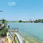 (hàng hiếm) 2 mặt tiền view sông lộ giới 16m khu tvsmt gần cầu lê thanh nghị quy nhơn 61m2 ngang 5m