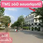 Shophouse góc 2 mặt tiền lớn nhất + đẹp nhất lakeview city chỉ 140tr/m2