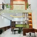 Nhà gác lửng thông tầng đã hoàn thiện