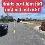 Chính chủ bán đất trục chính 12m, cách bãi tắm mới quất lâm chỉ vài bước chân