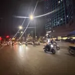 Mặt đường nguyễn tất tố -đoạn đẹp nhất tuyến đường