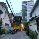 đất đẹp homestay phạm ngũ lão q1 45m2 đường thông sạch, khu vip tây, kế công viên, sđcc, chỉ 8.35 t