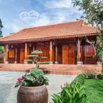 Nhà gỗ 3 gian, sân vườn _hải thượng lãng ông, bảo lộc. 7,9 tỷ, 650m2(168m2 odt)nội thất cảnh quan
