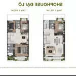 Shophouse kinh doanh đắc địa đường vịnh đảo eco central park vinh giá đặt móng