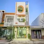 Bán nhà 1t2l đúc, sổ hồng, hoàn công, mặt tiền - kdc hồng loan 6a